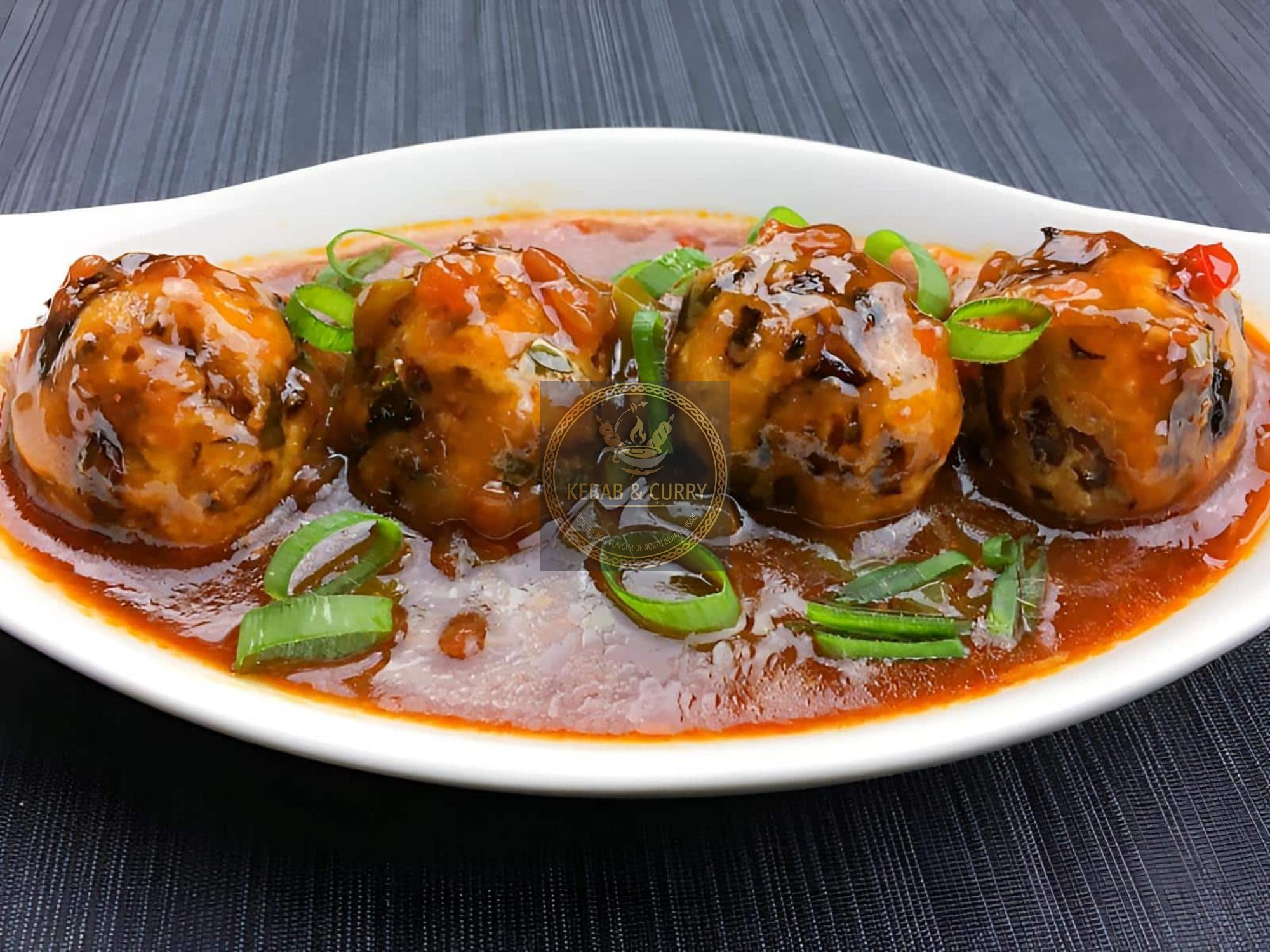 Veg Ball Chilli Gravy[kc]